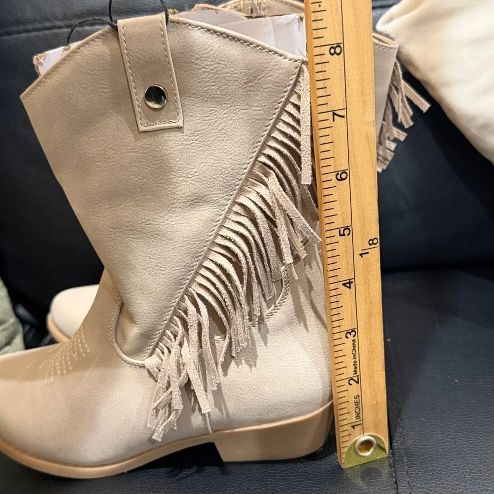 Justice Girl Cowgirl Western Boots size 3